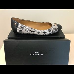 Coach Chelsea Cap Toe Slide Flats